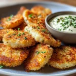 Airfryer Kohlrabi Schnitzel Kräuter