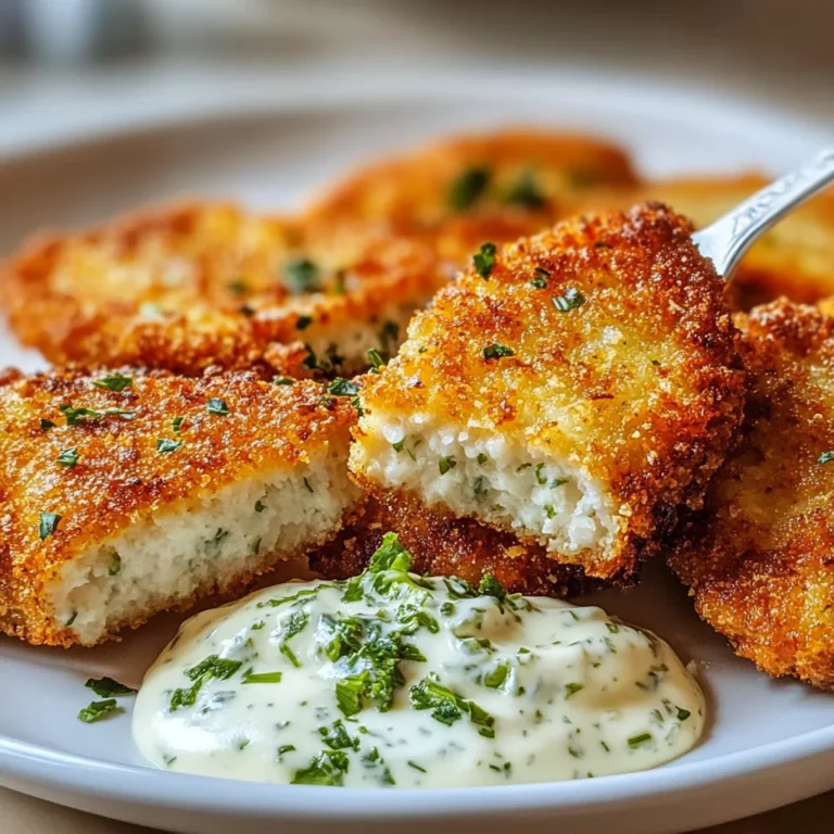 Airfryer Kohlrabi Schnitzel Kräuter