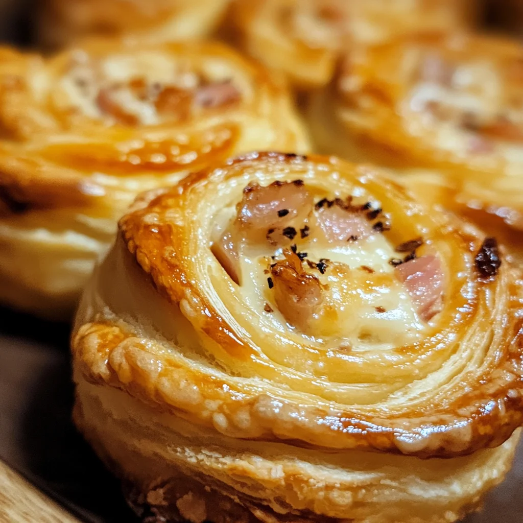 Blätterteigschnecken