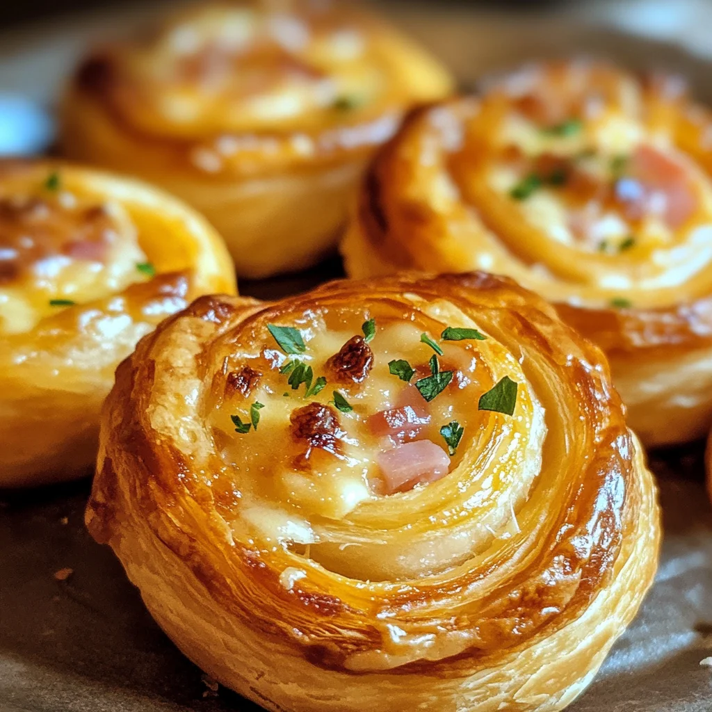 Blätterteigschnecken