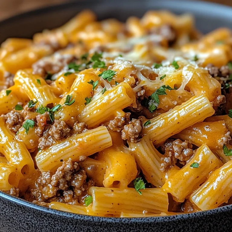 Cheeseburger-Pasta