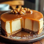 Gesalzener Karamell-Käsekuchen
