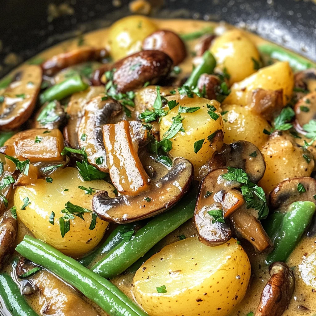 Kartoffel-Pilz-Pfanne