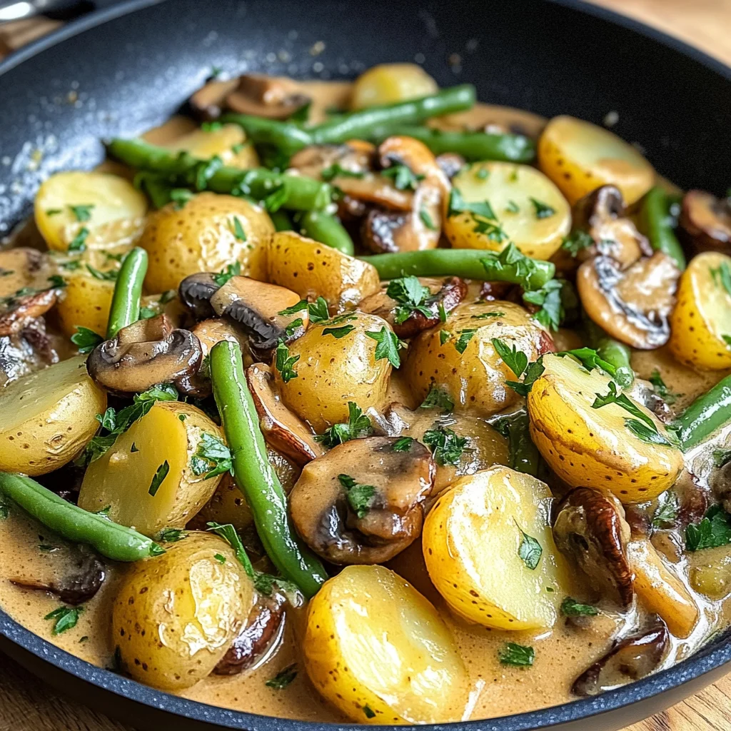 Kartoffel-Pilz-Pfanne