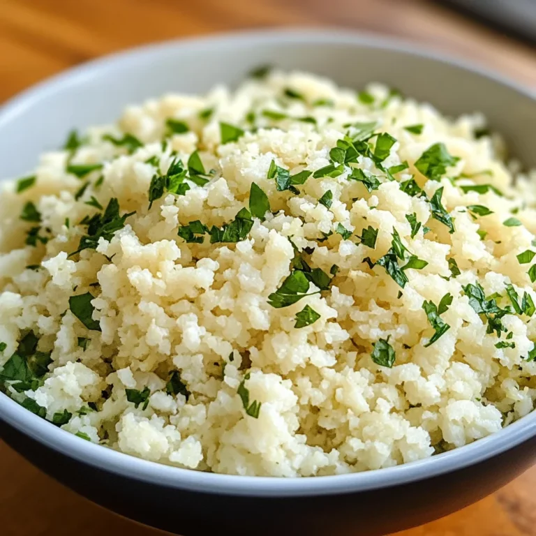 Low Carb Blumenkohlreis