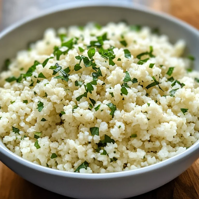 Low Carb Blumenkohlreis