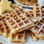 Spekulatius-Waffeln zu Weihnachten