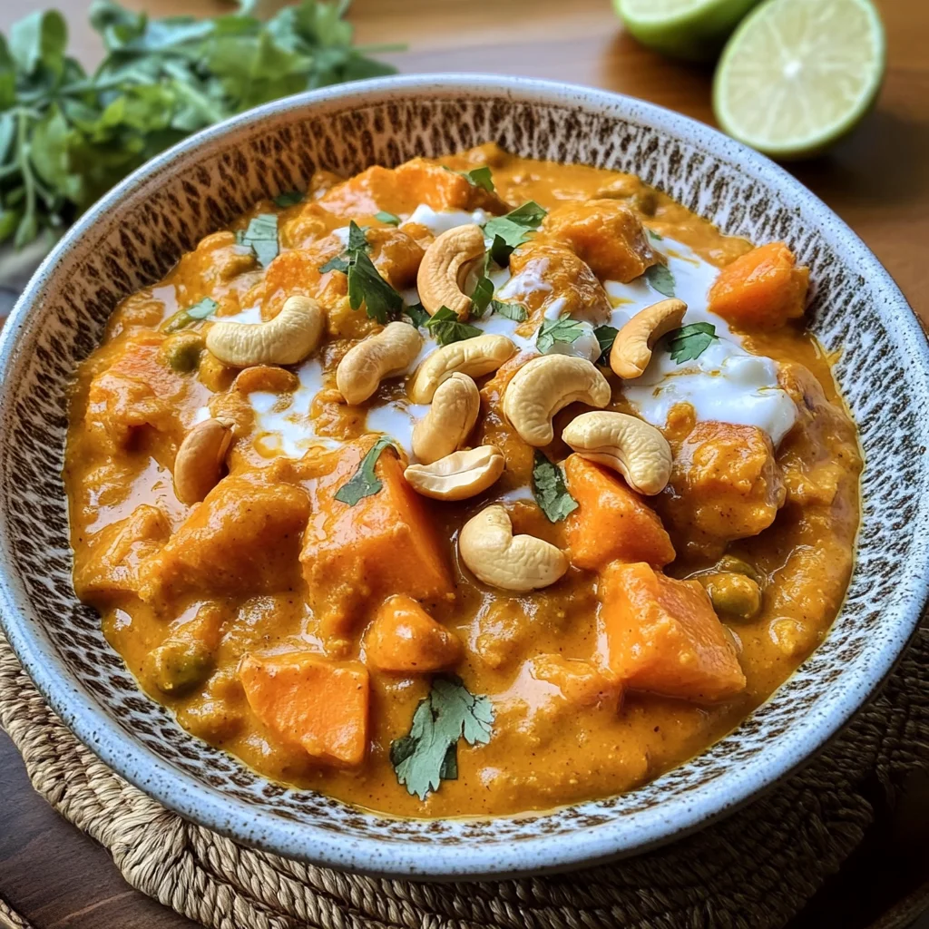 Süßkartoffel Curry Rezept