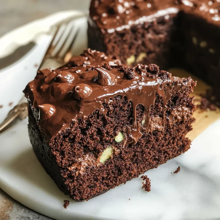 Zucchini-Schoko-Kuchen - vegan & saftig